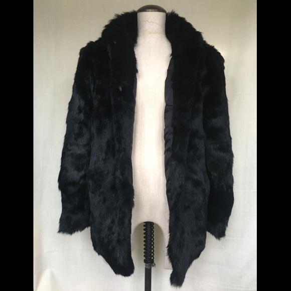 Somerset Furs Jackets & Blazers - Real Rabbit Fur Vintage Coat